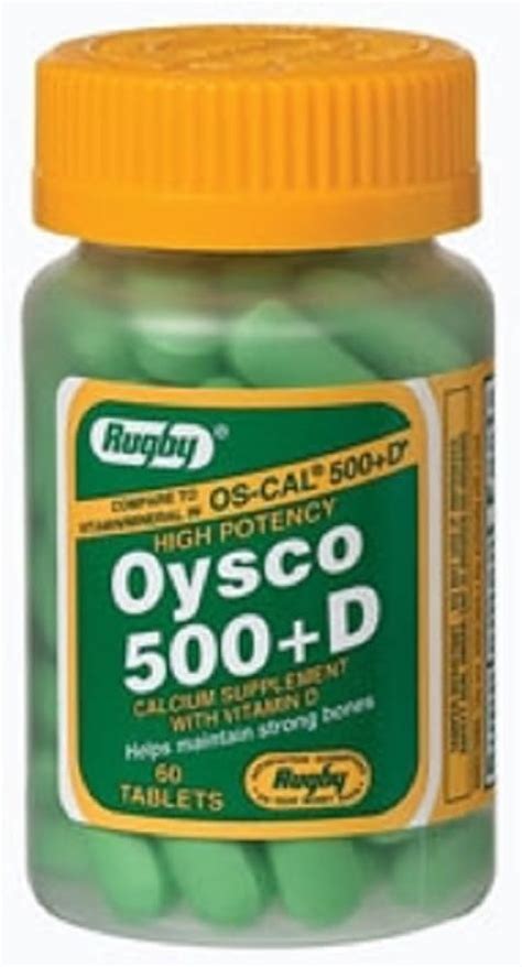 oysco 500 plus d side effects